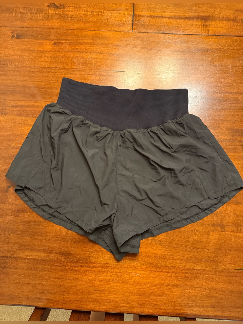 Carpe Diem Free People Movement Black High Waisted Shorts XL